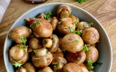 Stegte champignon